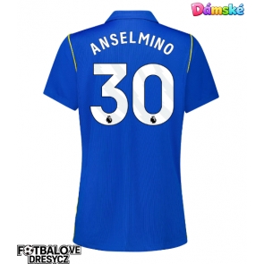 Chelsea Aaron Anselmino #30 Dámské Domácí Dres 2026-27 Krátký Rukáv